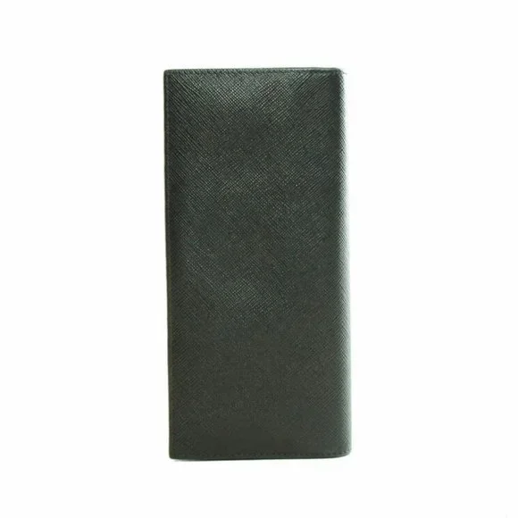 Prada Saffiano Black leather long wallet 2MV836 - Picture 2 of 6